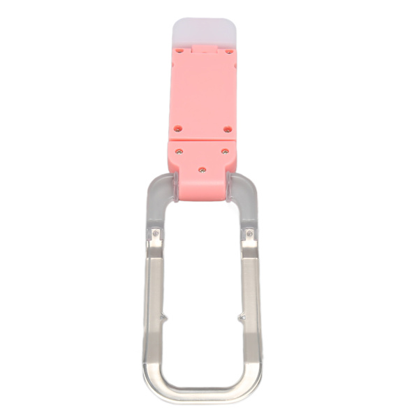 Klippbar läslampa 3 färgtemperaturer 9 dimningslägen USB-laddning stark plastklämma på boklampa för säng resor kontor