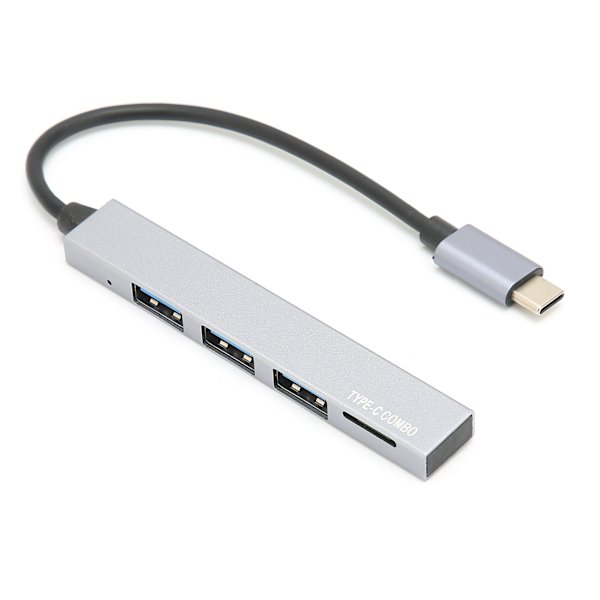 USB-HUB Stabil överföring 5 Gbps Hög hastighet överföring Effektiv värmeavledning Mini bärbar dockningsstation