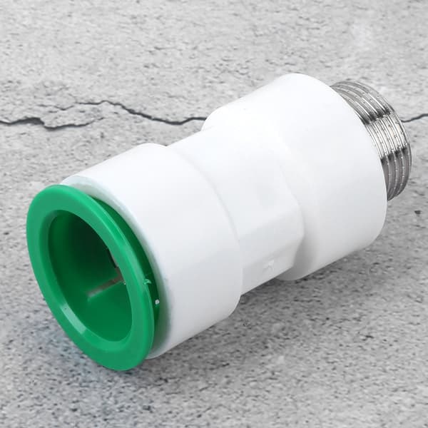 32 mm til G1 tomme utvendig gjenge rørkobling Plast Rett Hurtigkobling Rørfittings
