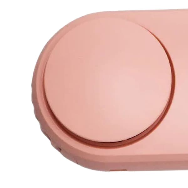 Elektrisk øyenvippevifte USB oppladbar bærbar håndholdt mini elektronisk vippevifte for poding, rosa