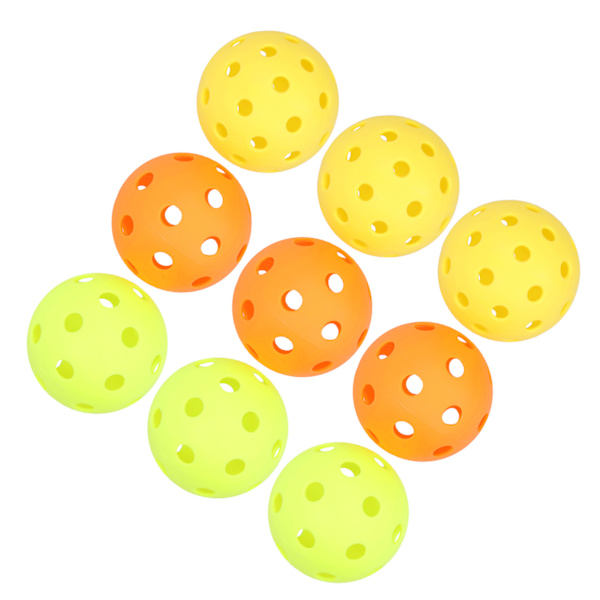 40/26 hål Pickleball bollar inomhus utomhus träning PE Pickle bollar med ljusa färger