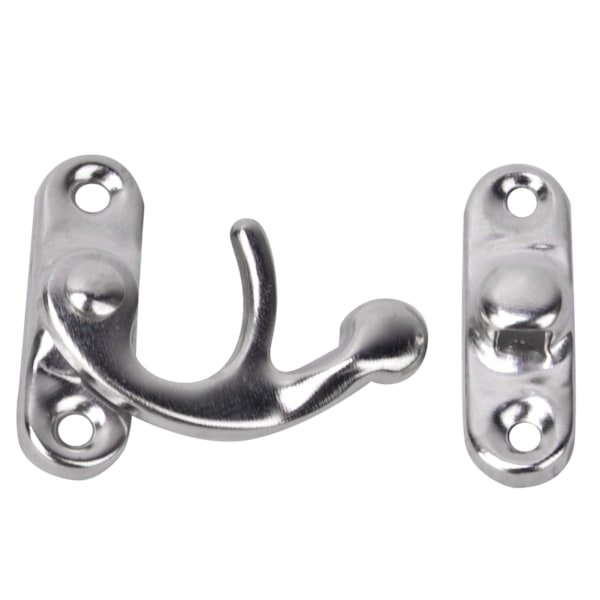 30 stk Haspkrok Retro-stil jernlåskrok Hasp for smykkegaveesker 3,2 x 2,8 cm Sølv venstre låsekrok Hasp