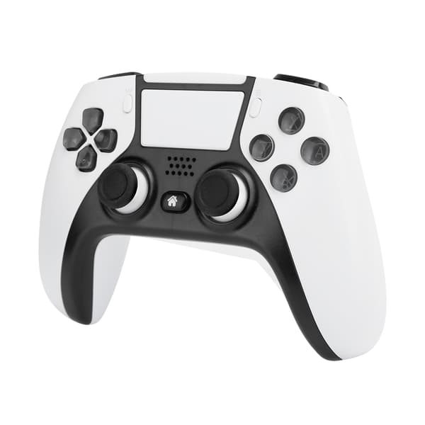 Spillkontroller Bluetooth 4.0 Gamepad Trådløs Joystick for PS4-konsoll Vert Hvit