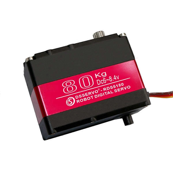 80KG RDS5180 Dual-Axis Digital Servo Høy Dreiemoment