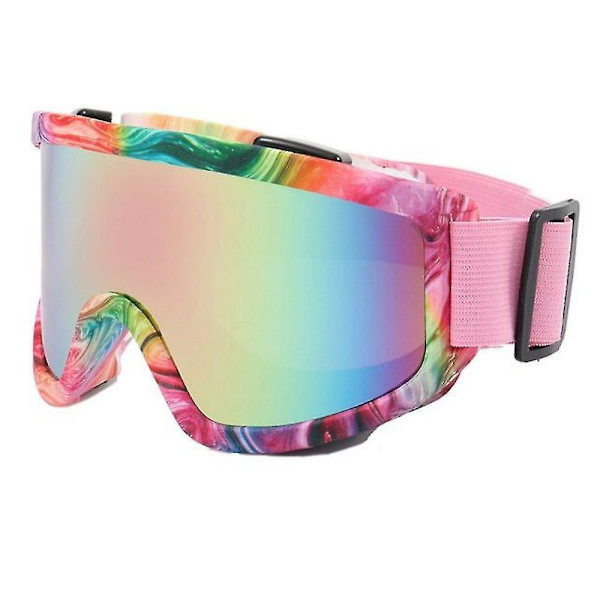 Rosa Anti-duggski Briller for Vinter Snowboarding og Motorsykkel