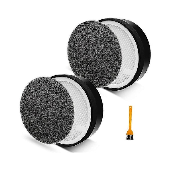 2 STK Filter Erstatningsfiltre kompatible med -H132 -H132-RF 3 i 1 Forfilter