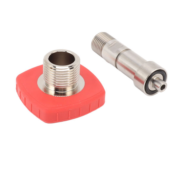 CO2-cylinderadapter G5/8 til M16x1.5 rustfrit stål-forbindelseskonvertertilbehør