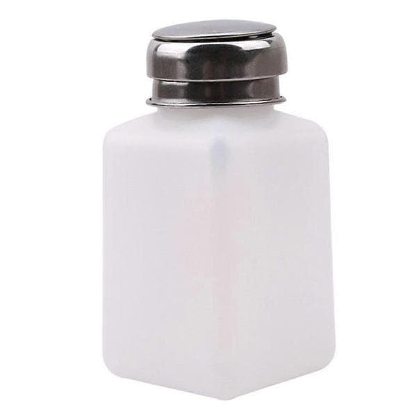 Compact Travel Organizer Case with 200ml Portable Liquid Pump Bottle for Nail Polish Remover