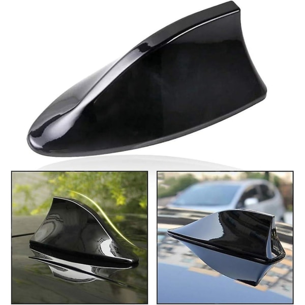 Universal Car Roof Shark Fin Antenne, Black, AM FM Radio Signal Antenne