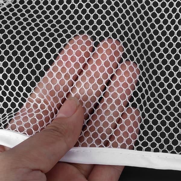 3 meter Balkon Sikkerhedsnet Børn Kæledyr Trappe Gelænder Beskyttelse Ulykkesforebyggelse Mesh Hvid