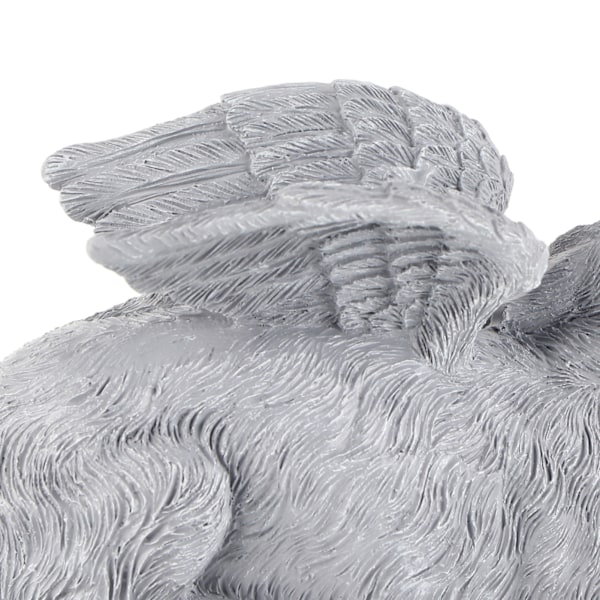 Kæledyr mindesmærke statue harpiks sovende kæledyr engel have skulptur til kæledyr mindesmærke gravsten ornament engel hund