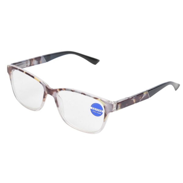 Harmaa kuviokehys Tyylikkäät lukulasit Unisex Vanhusten Yksinkertaiset Presbyopic lasit+150