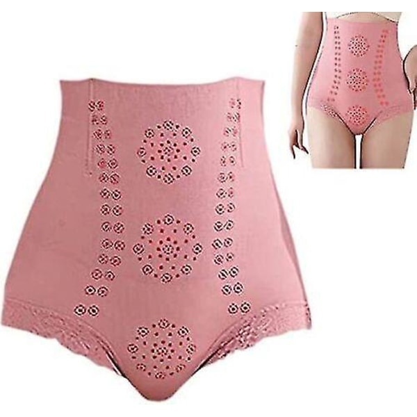 Unik Fiber Lace Shaper: Forbedre figuren din med slankende undertøy med magekontroll M-L rosa