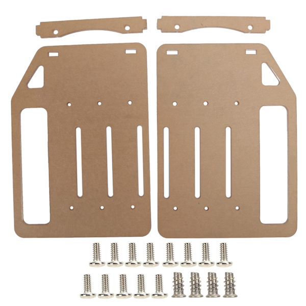 Hårddisk Akryl Beslag DIY Transparent Rack Cage Separator Stativ YJY3F002 3.5in