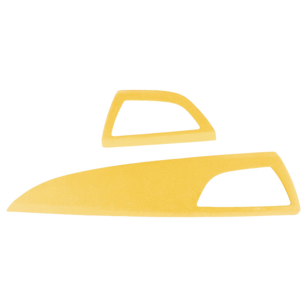 CoPilot Instrument Panel Deksel AC Outlet Suede Trim Fit for 1 Serie F20 F21 20112016(Brilliant Yellow )
