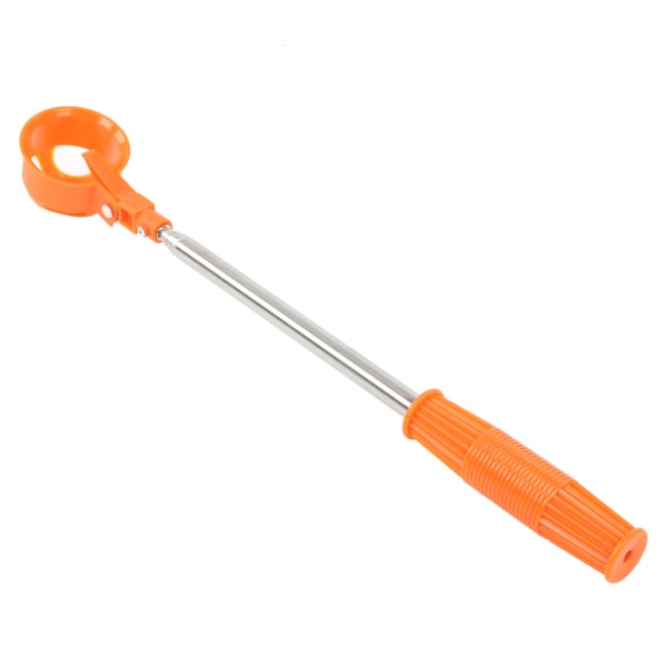 Golf 8-osainen antennipallonnoutaja Joustava Kannettava Pick Up Sucker Tool Oranssinpunainen