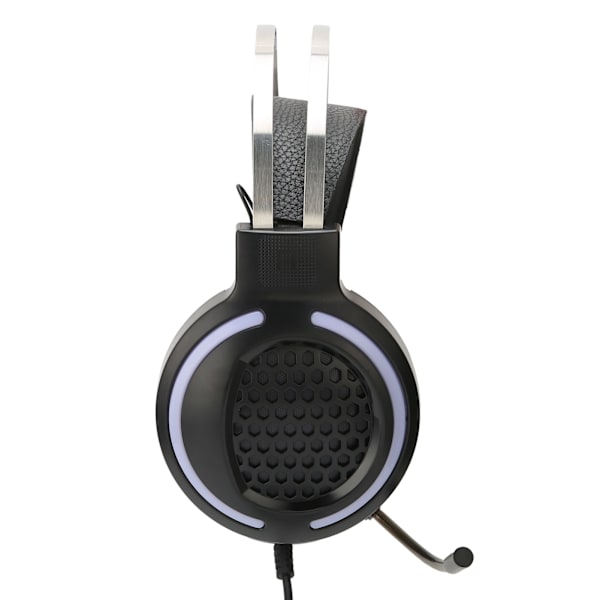 Gaming Headset G12 Stereo 7.1 Virtual Surround Sound Datorspel Hårdvara med Mikrofon för PC LaptopSvart