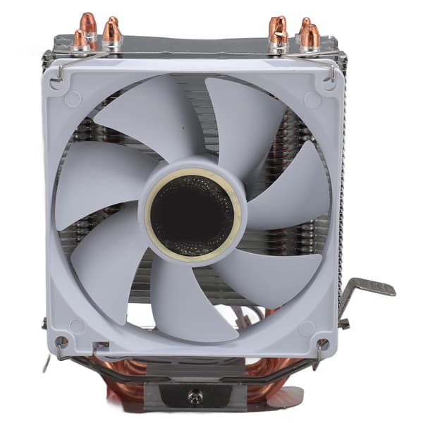 9CM CPU-køler 4 varmerør 3-leder støjsvag enkelt blæser computer CPU-køleblæsere med beslag universel til Intel til AMD