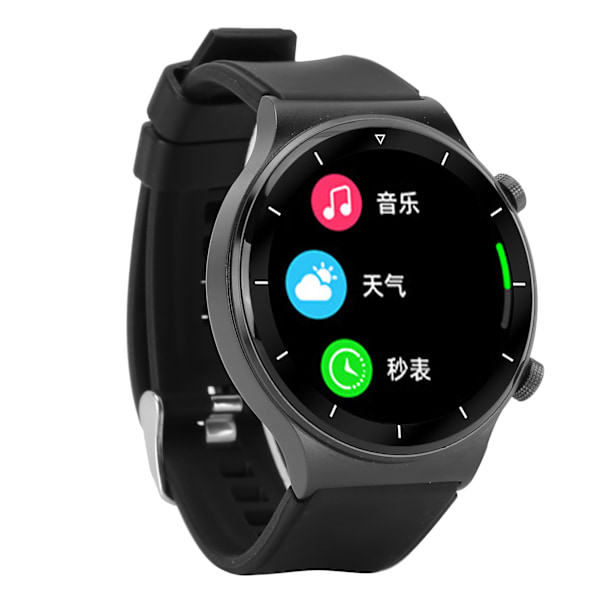 Smart Sports Armbånd IP68 Vandtæt Bluetooth Ur Søvn Overvågning Smart Band Nat Sort
