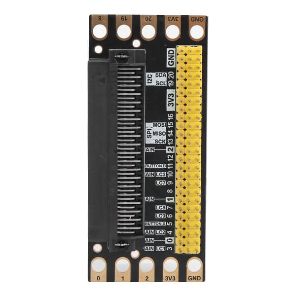 Breakout-kortti Micro:bit Edge Connector -liitännälle, ulkoinen laajennuskortti PCB-moduuli