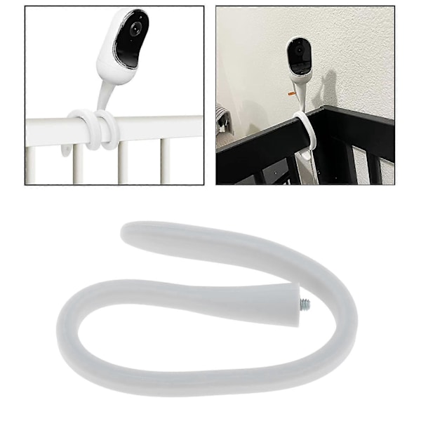 Fleksibel Twist Mount Holder for Owlet Baby Sølvgrå