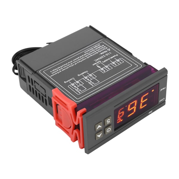 STC 1000 Lämpötilan Säätö Digitaalinen Termostaatti Ohjausmoduuli Käymisastioille Jääkaapeille 110-220V AC