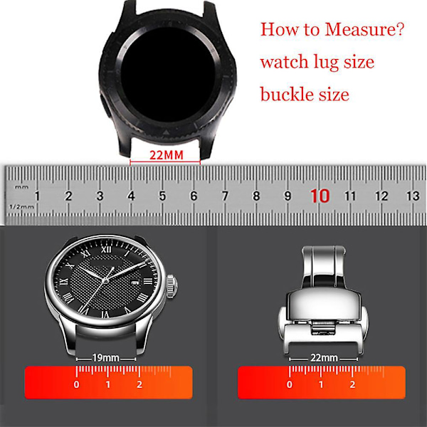 20 st Fjäderstift Dia 1,3 mm/1,5 mm/1,8 mm Klockarmband länkstift passar Bredd 10 mm-27 mm Klockarmband Spänne rostfritt stål Länkar tjocklek 1,3 mm