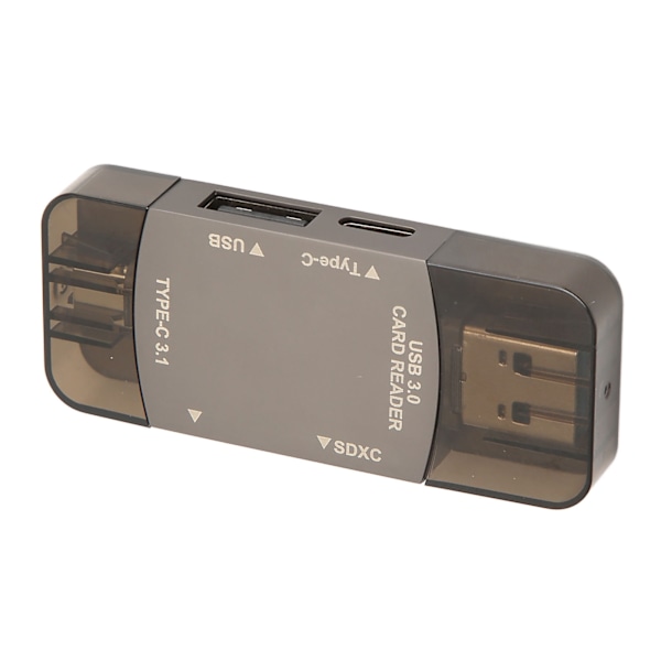 Kortläsare Typ C 3.1 USB 3.0 OTG-funktion Hög hastighet Brett kompatibel Minneskortläsare för telefon Dator YC D204