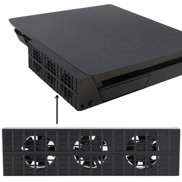 Varmeavtrekkskjøler Intelligent temperaturkontroll kjølevifte for PS4 Slim