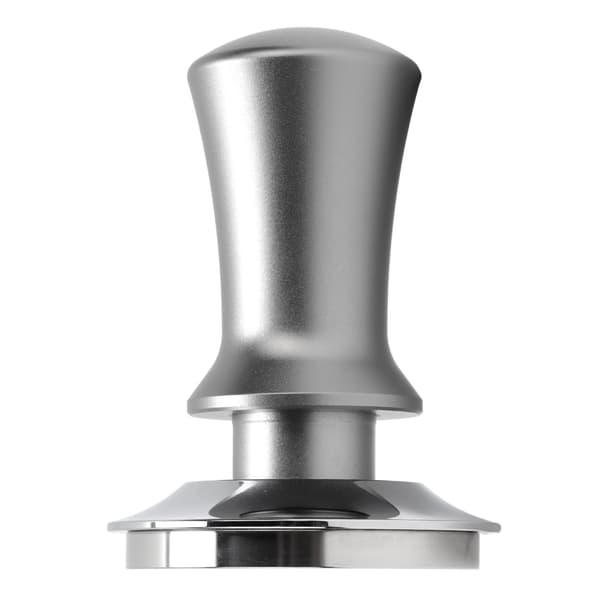 Kaffetamper Kaffepulverpressehammer Rustfritt Stål Konstant Trykk for Kaffetilbehør Sølv 58mm