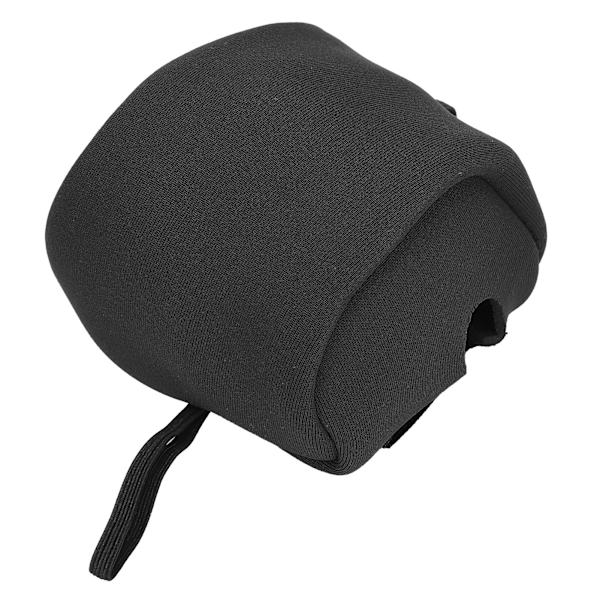 Polyester Baitcasting Reel Cover Beskyttende Etui Anti-kollision Fiskehjul Opbevaringspose (Sort)