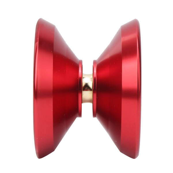 Alloy Yoyo Ball Competition Yoyo Toy med 3 st ersättnings Yoyo Strings Glove SetRed