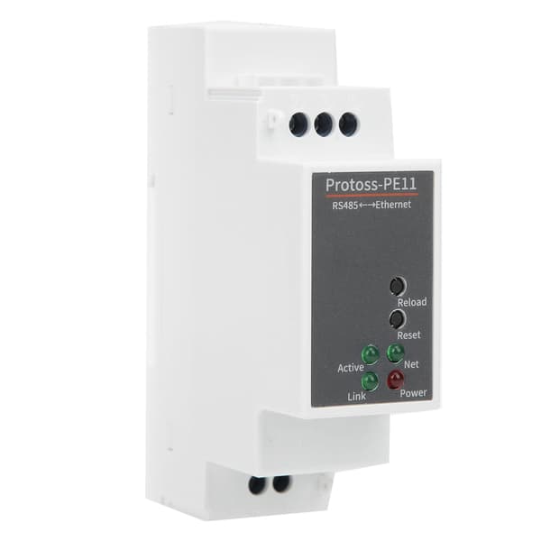 RS485 til Ethernet seriel server skinne montering router 100-240VAC PE11-H til FreeRTOS