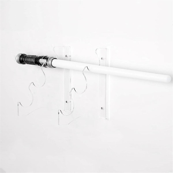 Lys Saber Stativ Display Akryl Tryllestav Holder Transparent