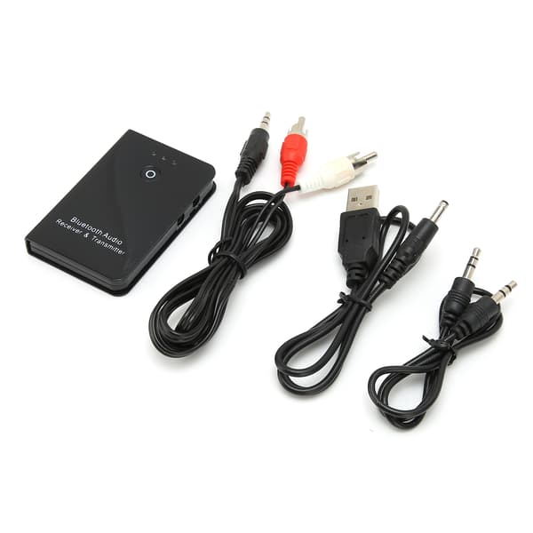 35FA02 Bluetooth-sändare och -mottagare Bärbar 2-i-1 trådlös 3,5 mm ljudadapter