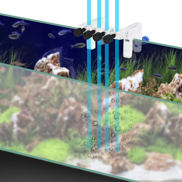 Akryl akvarium doseringspumpe slangeholder