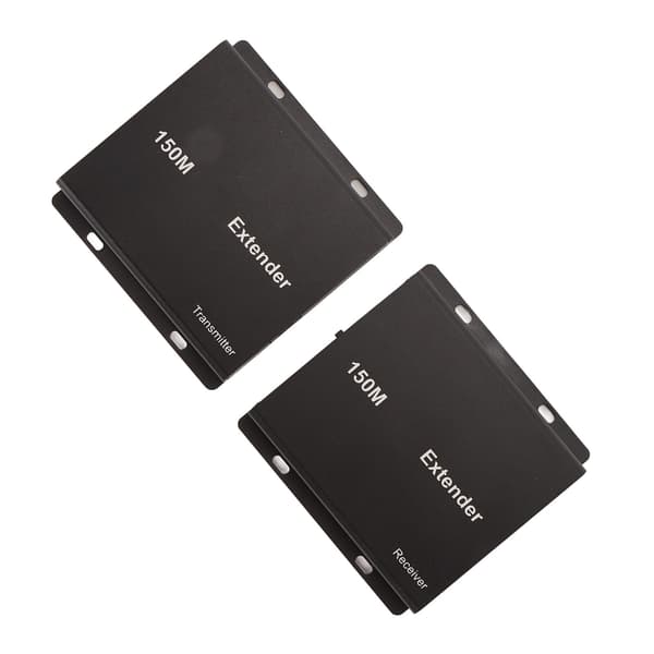 150M HD Multimedia Interface Extender 1080P 60Hz 148.5MHZ 1Gbps Stöd 3D EDID POC Funktion HD Extender Adapter 100‑240V UK Plug