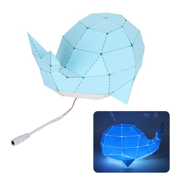 Boardattack Papercraft Kit DIY Käsintehty USB-virtalähde Lasten opetuslelut DC12V
