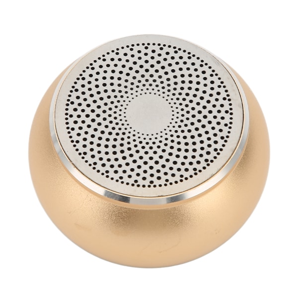 Pieni Bluetooth kaiutin Yksinkertainen muotoilu IP67 Vedenpitävä kannettava langaton kaiutin suihkuhuoneeseen Pyöräauto Gold