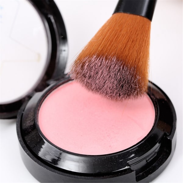 Musta Makeup Brush Loose Powder Cosmetic Foundation Powder Blush Single Brush Meikkityökalu