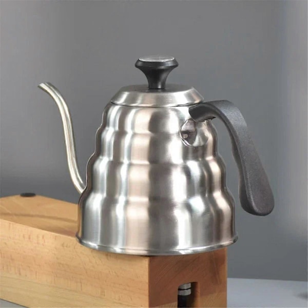Kaffekedel 1,2L Rustfrit Stål Hæld Over Kaffekande