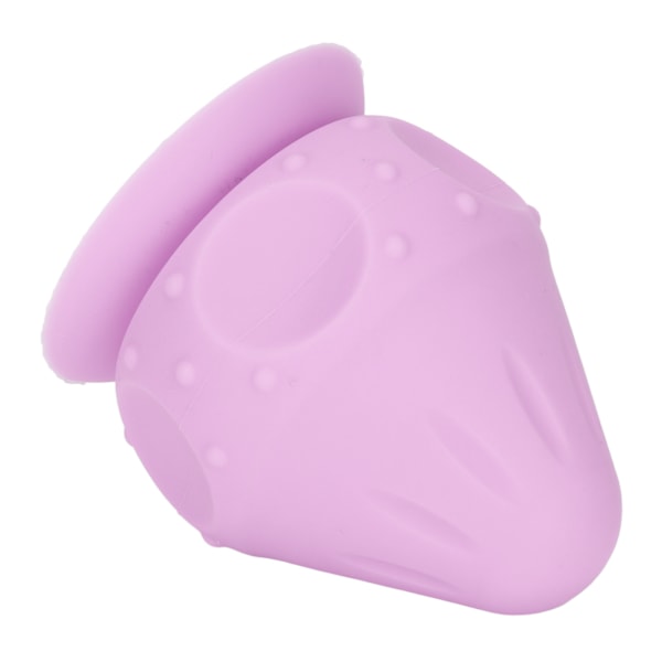 Silikon Myofascial Release Ball Trigger Point Massager Ball Monterbar Sugkopp Vägg Massager för rygg Midja Hals Lila