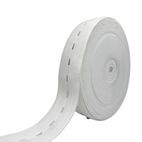 5m Babyknapp Elastisk Justerbar Graviditetsaxelslinga med Hål Knapphål Elastisk Axelslinga Knapphål