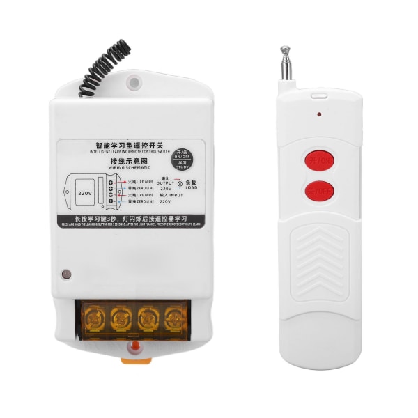 Smart Wireless Remote Control Switch for Water Pump Household Large Power Appliances 220V AC BEM 2203