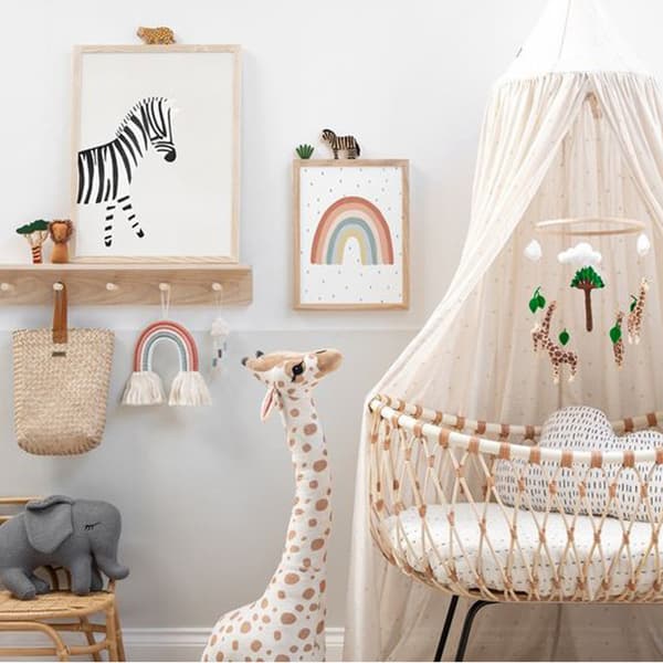 Superblød Stående Girafdukke - 45 cm/17,7 tommer