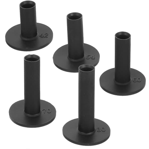 5 kpl golfpallotee Golfharjoittelu Golftee Golfpallonpidike Golftarvikkeet 8.00X5.00X5.00CM 8.00X5.00X5.00CM Black