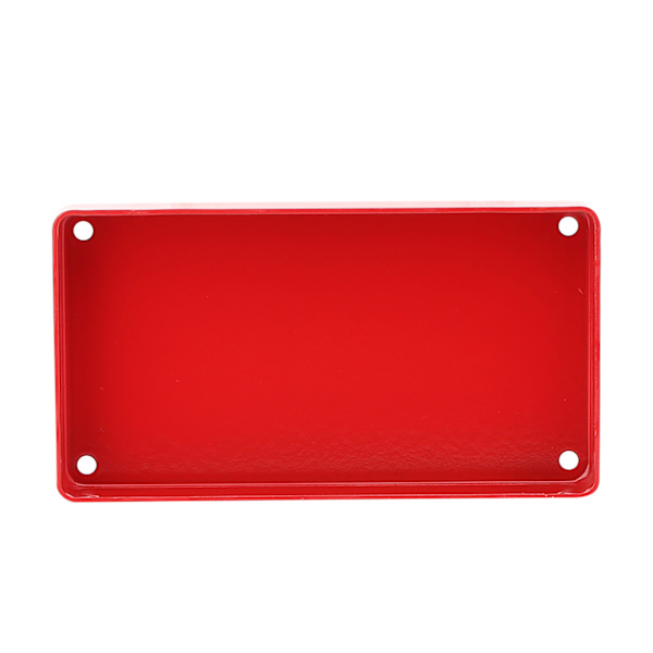 Mini 2-nivåers verktygsförvaringsvagn Mobil verkstad Garage Reparation RC-tillbehör för 1/8 1/10 1/12 1/16 skala modell Stor storlek Rouge