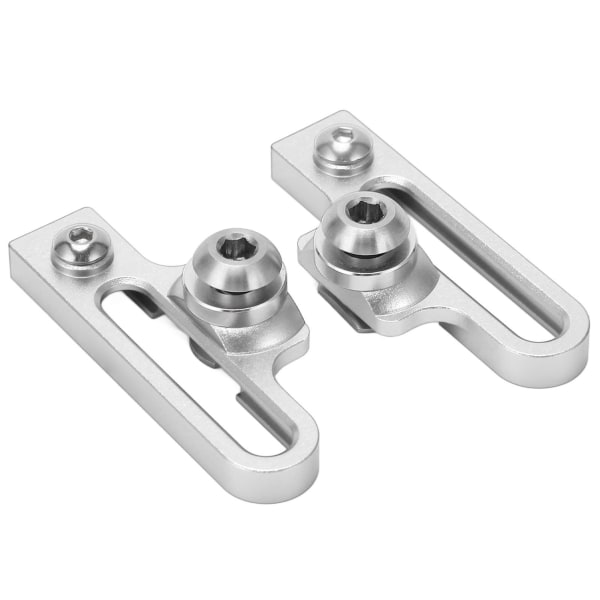 2 stk cykel C klemme bremseklods aluminiumslegering forlængelse C Caliper Adapter Bremser til landevejscykler Sølv