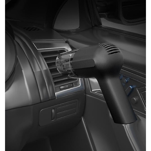 Håndholdt bilstøvsuger - Bærbar autostøvsuger med sort ledning