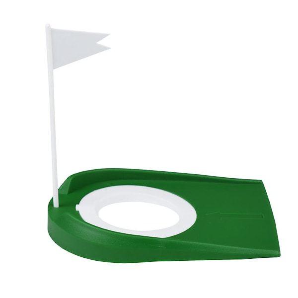 Golf Putting Cup og Plastik Flag Putt Træningshul Reguleringsøvelseskopper til Indendørs Udendørs Hjemmekontor Baghave Golf